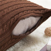 Retro Style Knitted Wool Pillow Cushion Cover