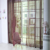 Europe Solid White Sheer Curtains