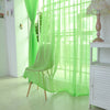 Europe Solid White Sheer Curtains