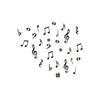 Musical Note Removable Art Wall Stickers