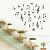 Musical Note Removable Art Wall Stickers