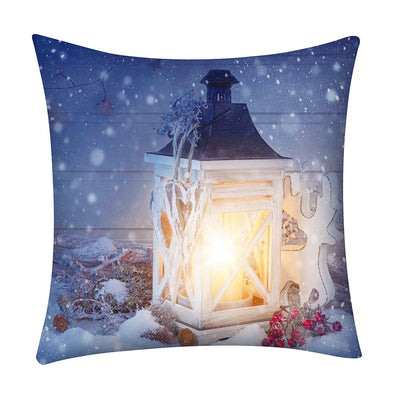 Christmas snowman pillow cover Claus