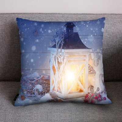 Christmas snowman pillow cover Claus