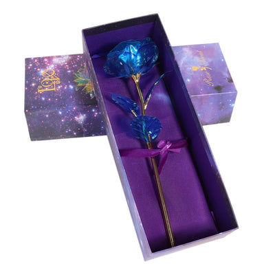 Plated Colorful Foil Rose Valentine's Day Creative Gift