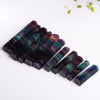 Natural Fluorite Crystal Colorful Striped Fluorite Stone