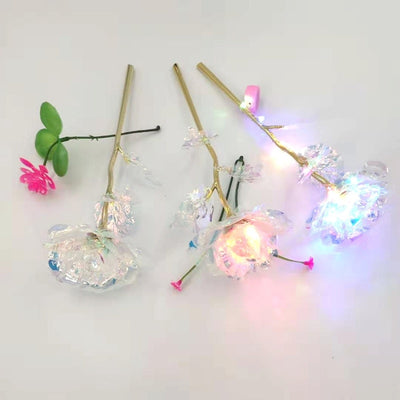 Simulation Eternity Rose LED Luminous Flower