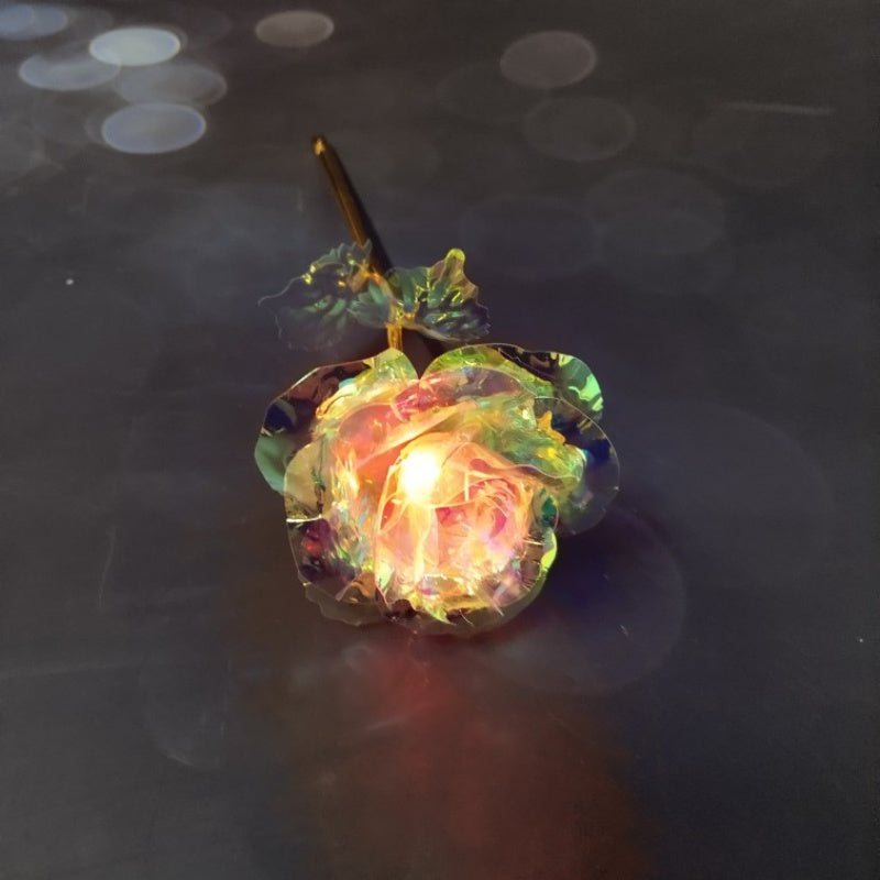 Simulation Eternity Rose LED Luminous Flower