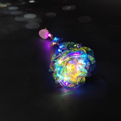 Simulation Eternity Rose LED Luminous Flower