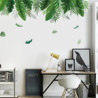 Green Plant Wall Sticker