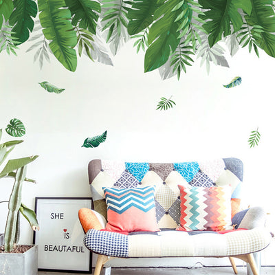 Green Plant Wall Sticker