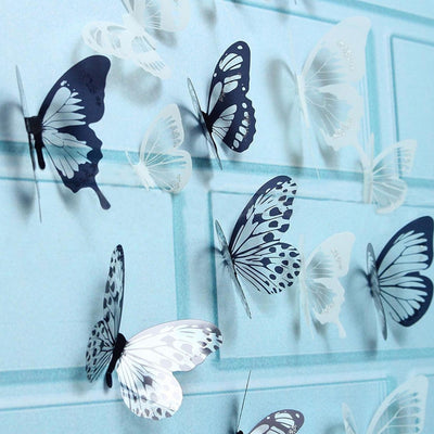 Glowing 3D Butterfly Stickers