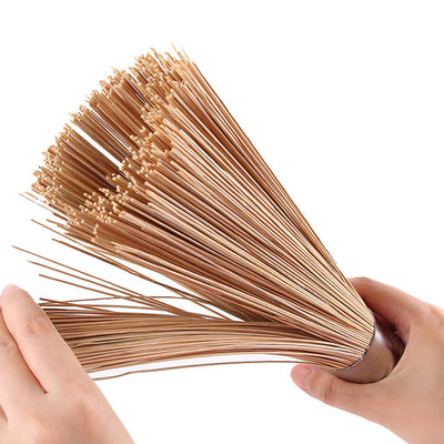 Cleaning Whisk Bamboo Wok Brushes