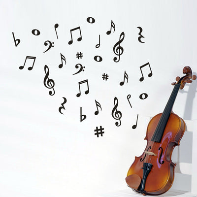 Musical Note Removable Art Wall Stickers