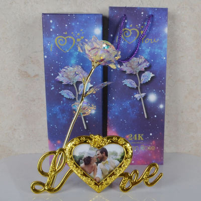 24k Gold Foil Plated Rose