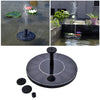 MINI Solar Powered Floating Bath Water Panel Fountain