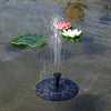 MINI Solar Powered Floating Bath Water Panel Fountain