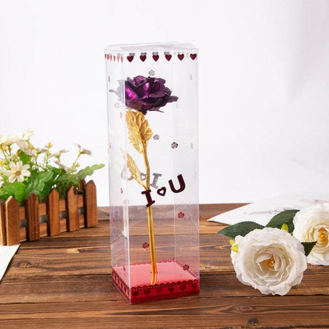 Simulation Eternity Rose LED Luminous Flower