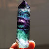 Natural Fluorite Crystal Colorful Striped Fluorite Stone