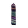 Natural Fluorite Crystal Colorful Striped Fluorite Stone