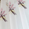 1 Panel Fabric Living Room Curtains