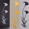 3D Diy Flower Shape Acrylic Wall Stickers