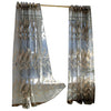 Pastoral Tulle Window Roman Embroidered Sheer Curtain