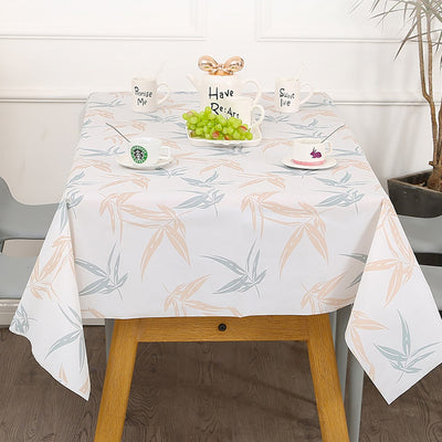 Oil-Proof Waterproof Rectangular Anti-Scalding PVC Tablecloth