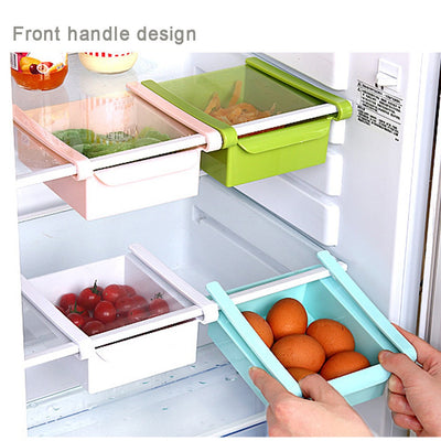 Slide Fridge Freezer Organizer Storage Rack