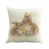 Easter Bunny Rabbit Printed Pillow Cover