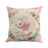 Easter Bunny Rabbit Printed Pillow Cover