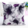 Lily Flowers Pattern pillow cover