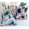 Lily Flowers Pattern pillow cover