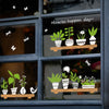 Plant Potted Decoration Wall Stickers