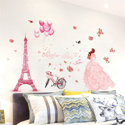 Girls Bedroom Wall Stickers