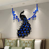 Peacock DIY 3D Acrylic Crystal Wall Stickers