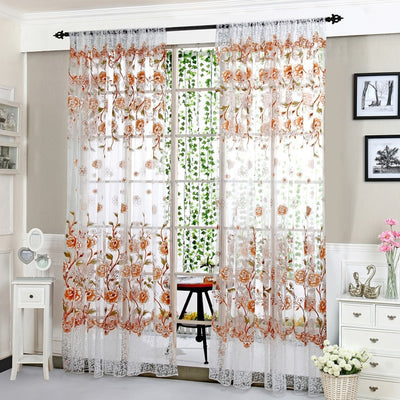 Fabric Living Room Bedroom Curtains