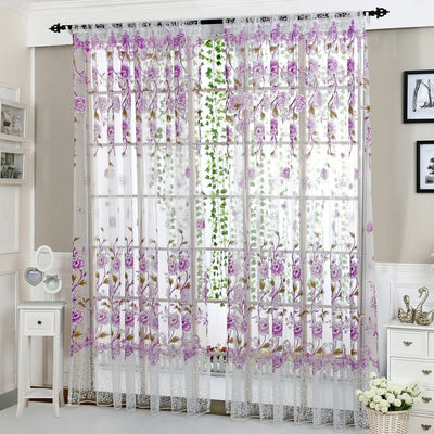 Fabric Living Room Bedroom Curtains