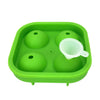 3D Silicone Ice Cube  Football Shape Ice Ball Maker