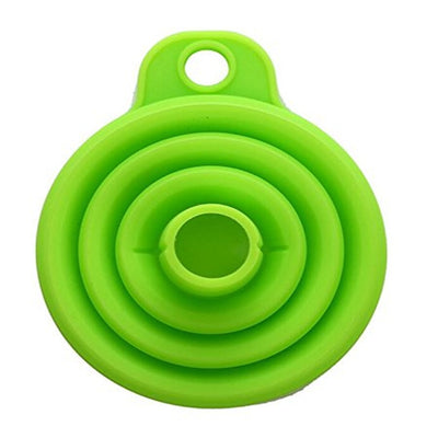 Kitchen Mini Silicone Fold-able Funnel