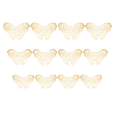 Fridge Gold Butterflies Art Decals