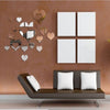 Heart Art Decor Wall Stickers