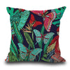 Flower Tropical Leaves pillow cover