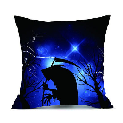 Happy Halloween Cushion Cover Haunted