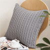 Retro Style Knitted Wool Pillow Cushion Cover