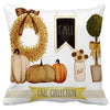 Pumpkin Cushions Cover Heart Halloween